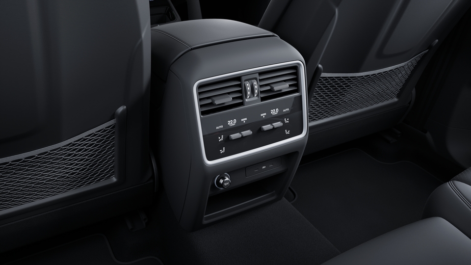 Four-zone automatic climate control