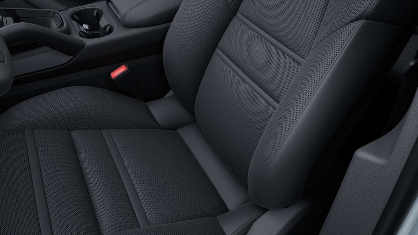 Massage function front including seat ventilation front