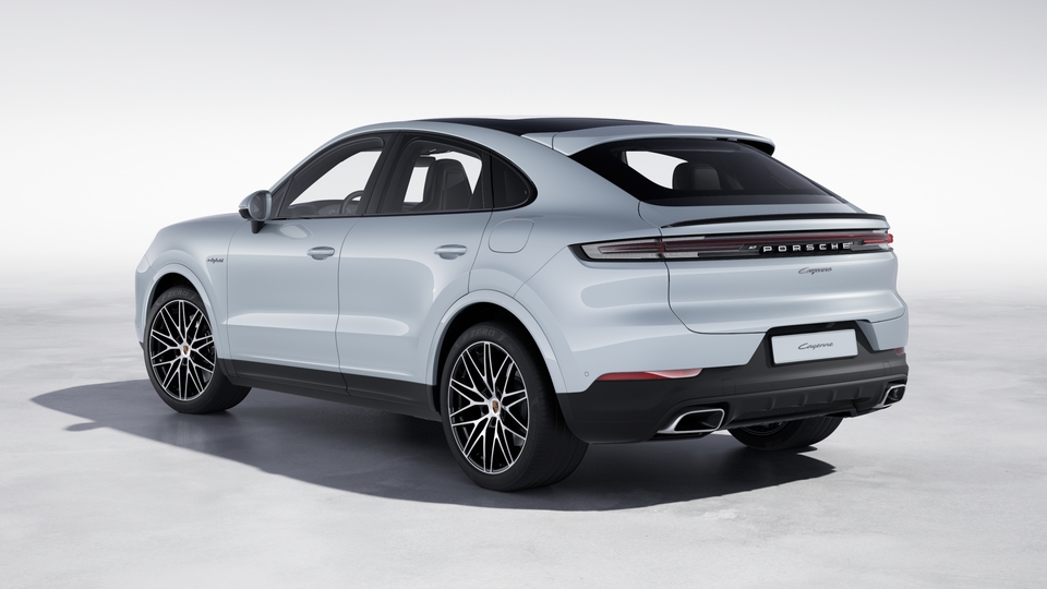 Silver coloured model designation