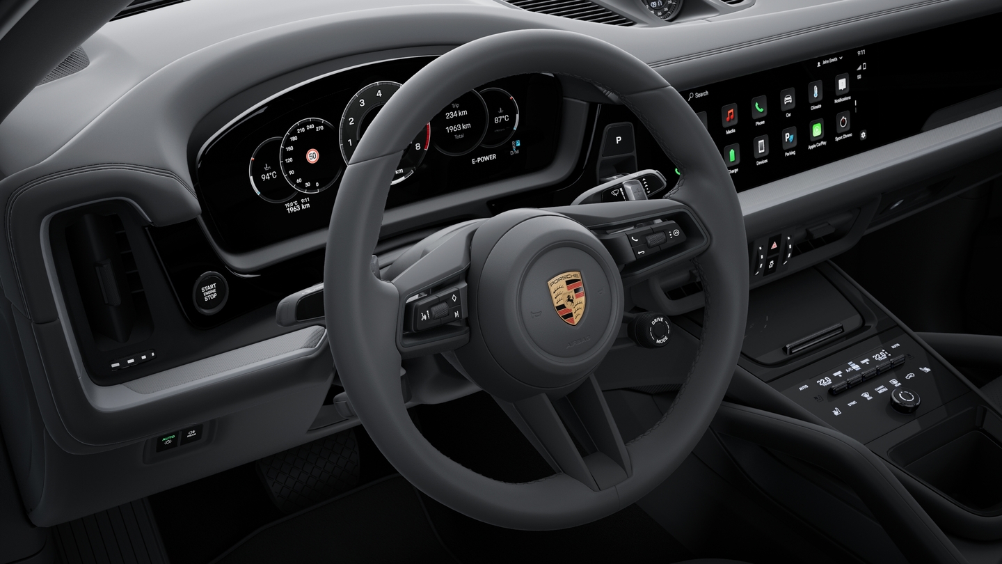 Heated Multifunctional Steering Wheel with Shift Paddles