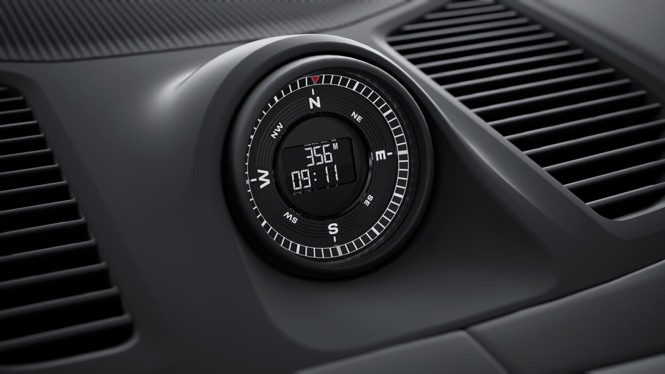 Off-road Package including compass display