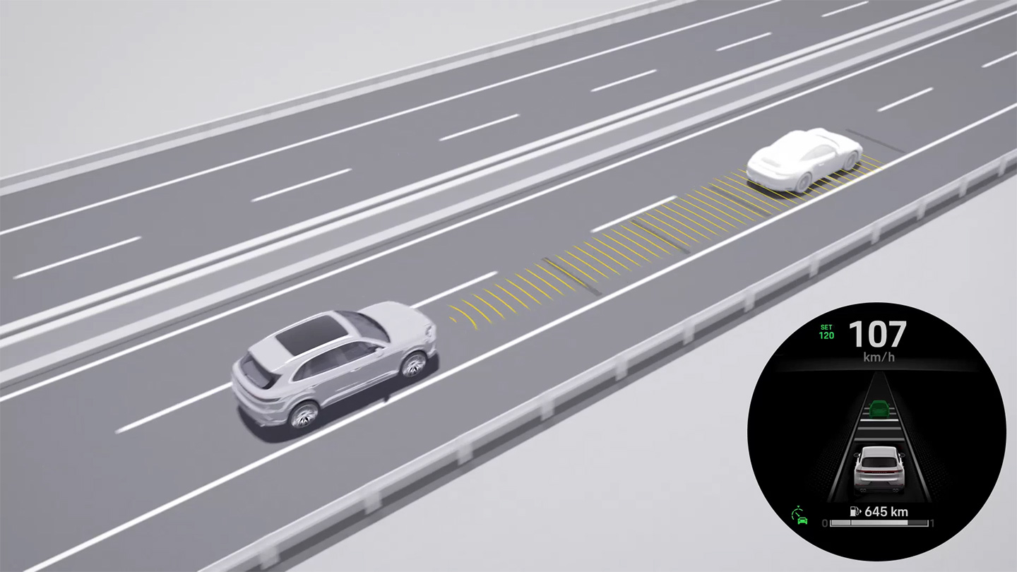 Adaptive Cruise Control incl. Lane Keep Assist (LKA)