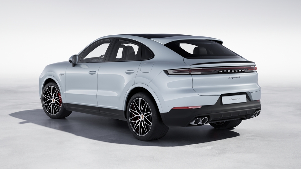 Silver coloured model designation