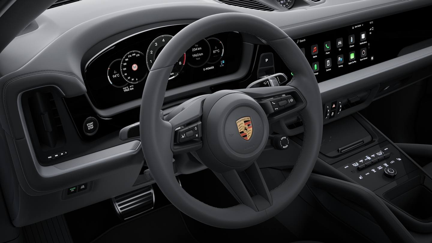 Heated Multifunctional Steering Wheel with Shift Paddles