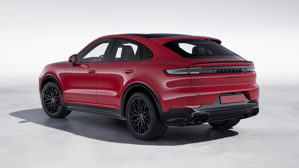 Sports exhaust system including sports tailpipes in Dark Bronze