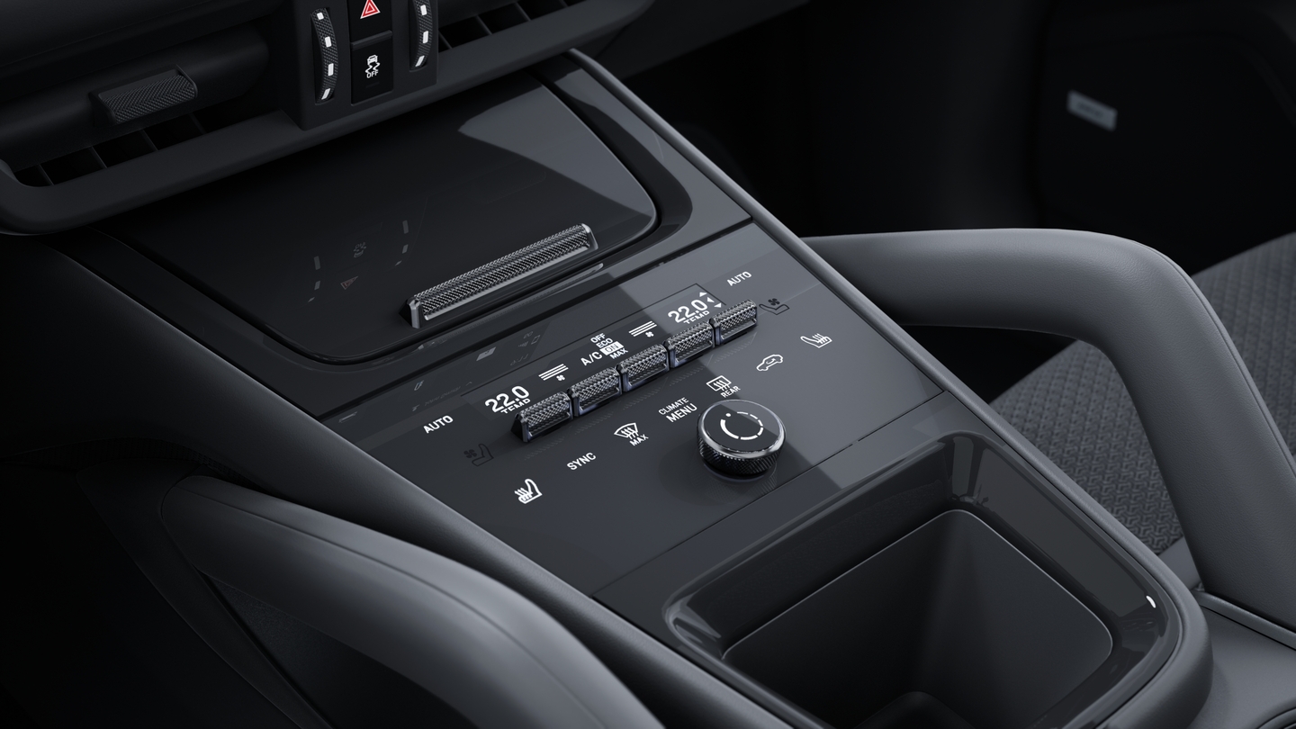 Two-zone automatic climate control