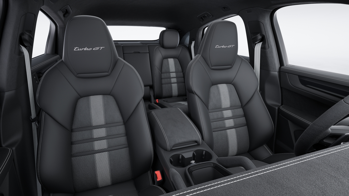 Sports rear seat system