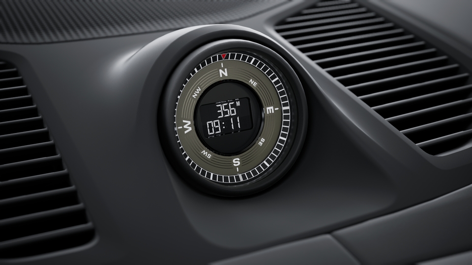 Turbonite 罗盘表盘 / Sport Chrono 计时器表盘和数字转速表