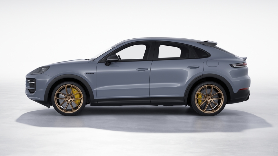 Porsche Ceramic Composite Brake (PCCB), Yellow brake calipers