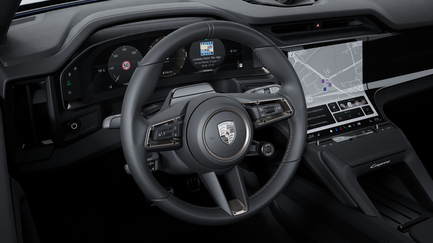 Leather interior Black with Interior Package Turbonite