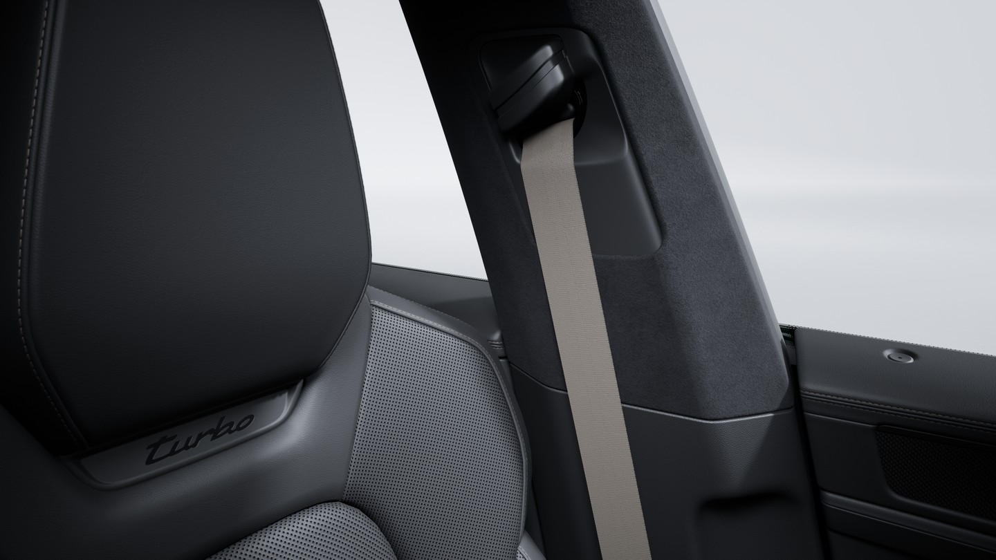 Leather interior Black with Interior Package Turbonite