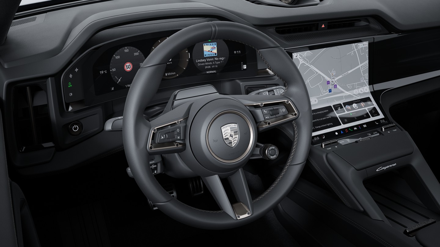 Leather interior Black with Interior Package Turbonite