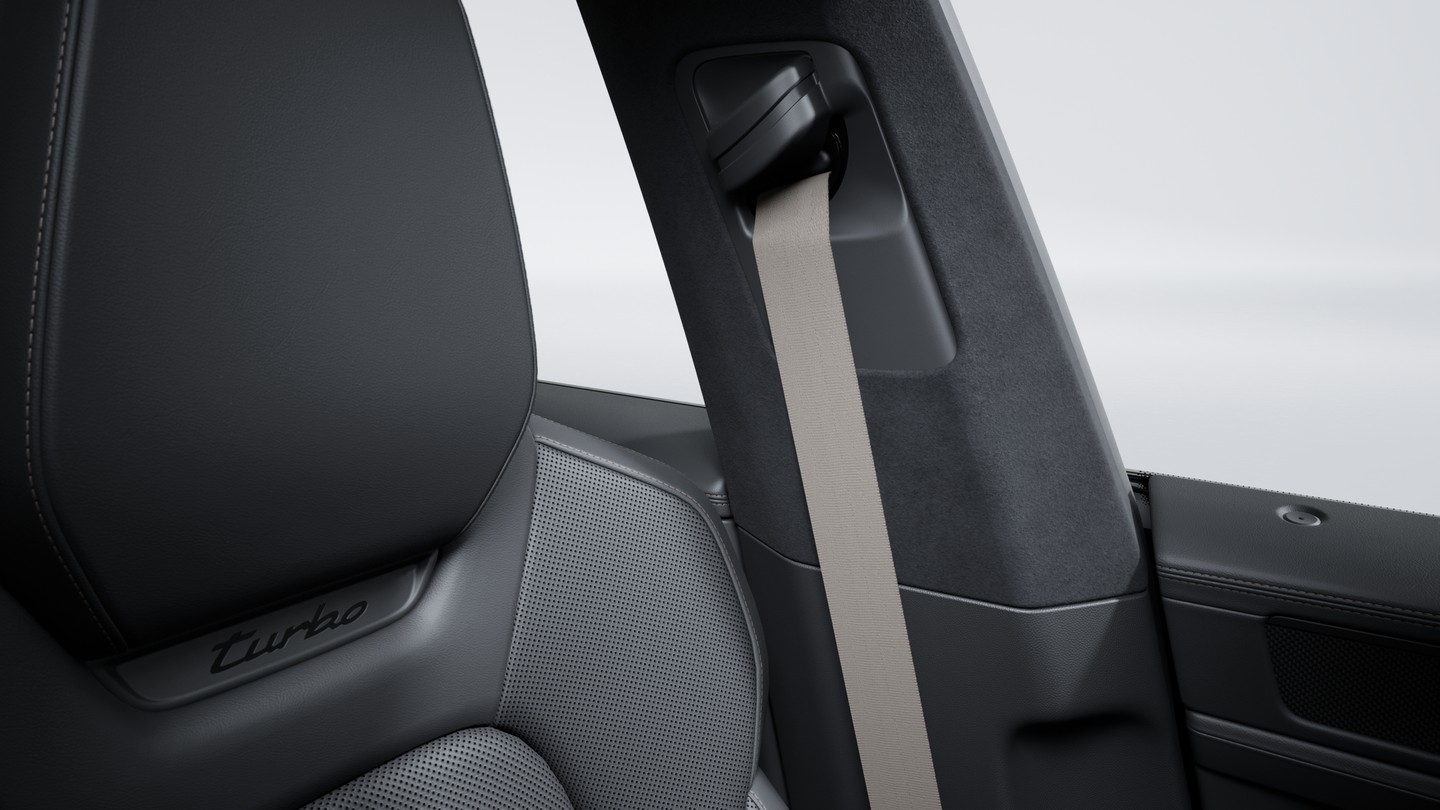 Leather interior Black with Interior Package Turbonite