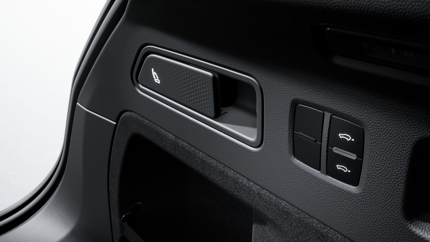 Electric rear seats (2+1 seats)