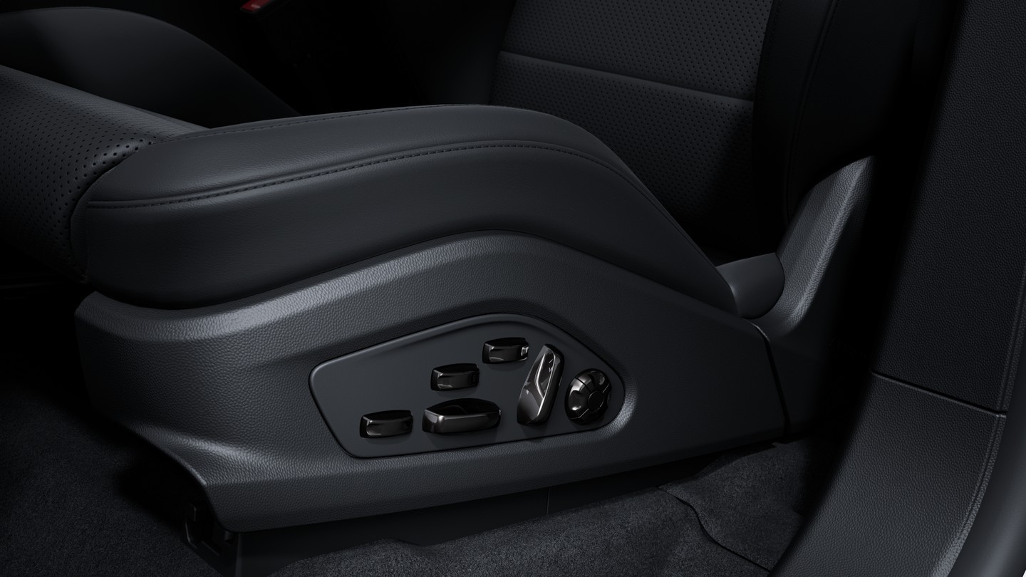 Adaptive sports seats in front (18-Way, electric)