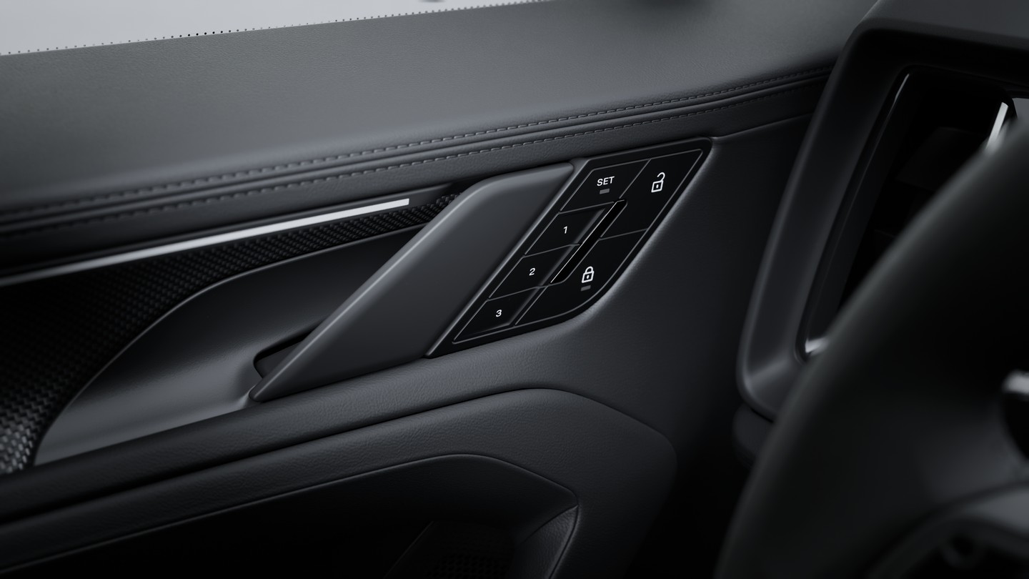 Comfort seats in front (14-way, electric) with memory package