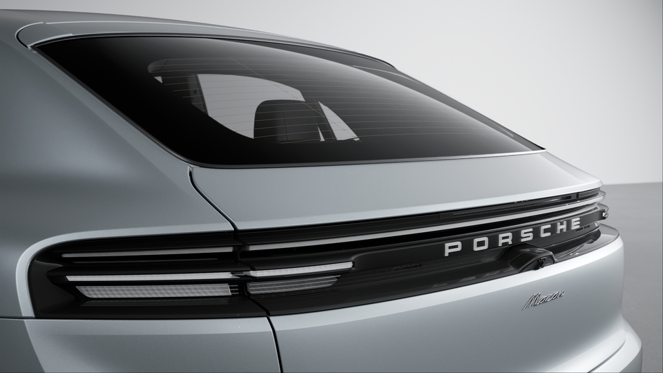 LED taillights with "PORSCHE" logo
