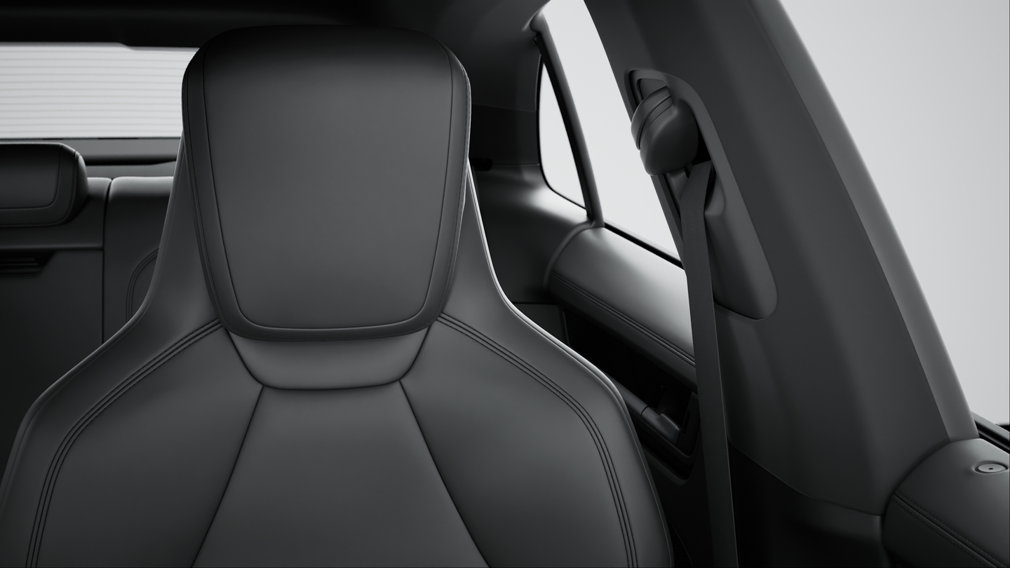 Seat belts in Black