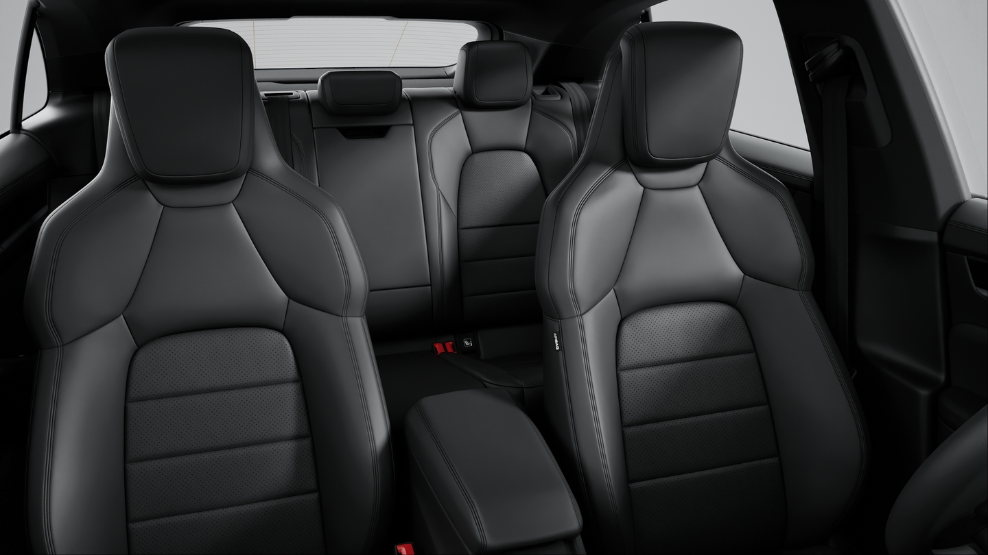 Seat belts in Black
