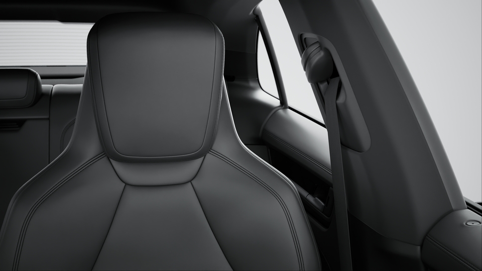 Seat belts in Black