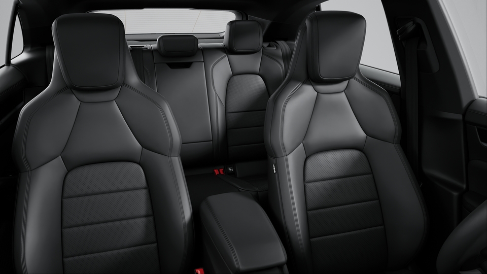 Seat belts in Black