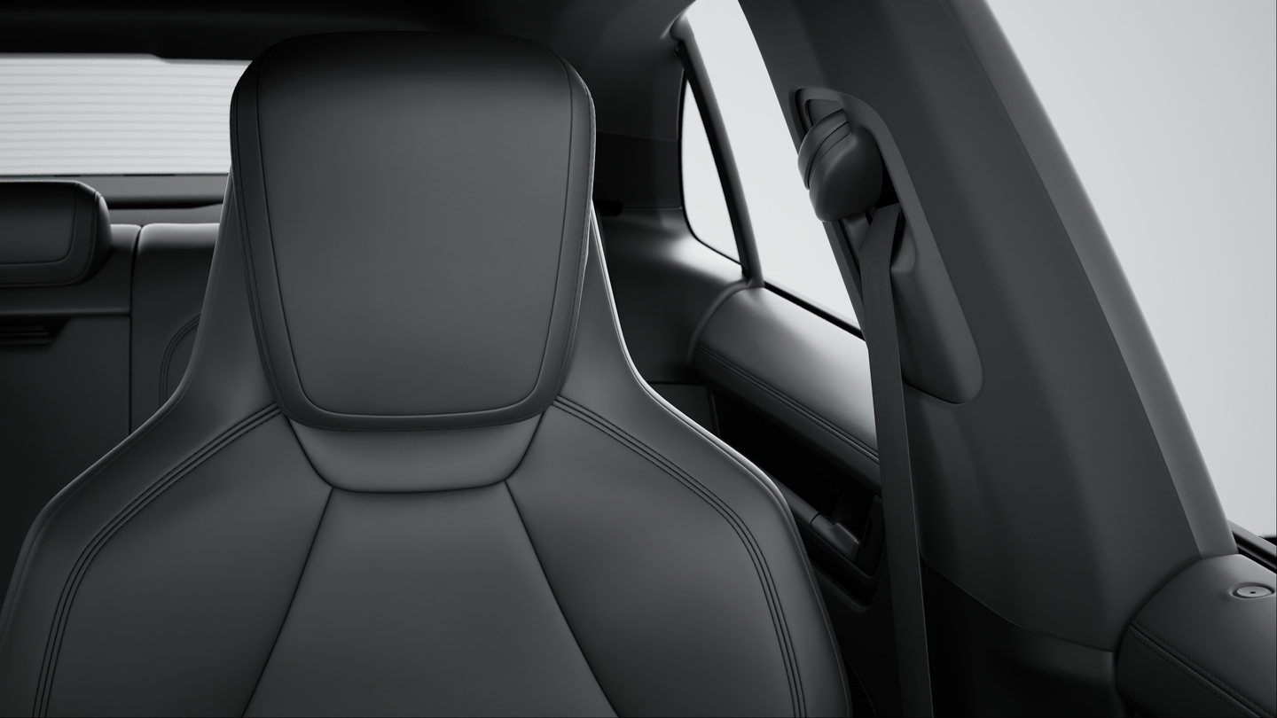 Seat belts in Black