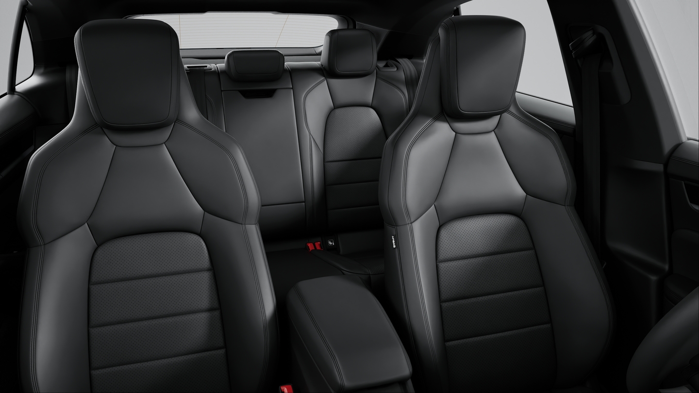 Seat belts in Black