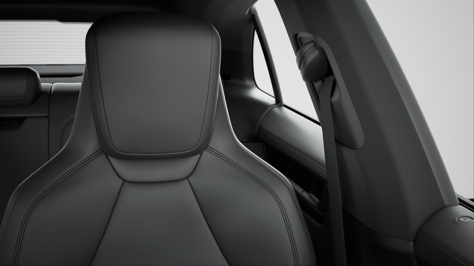 Seat belts in Black