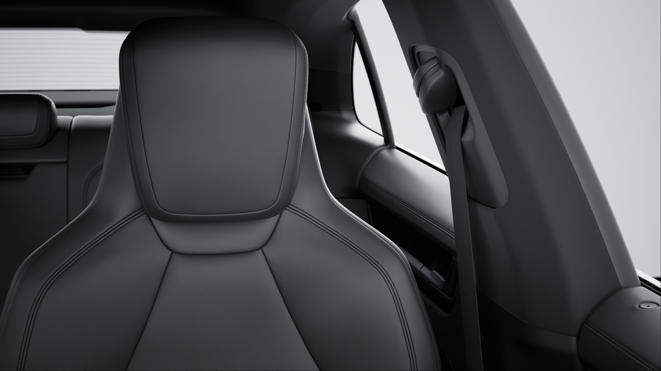 Seat belts in Black