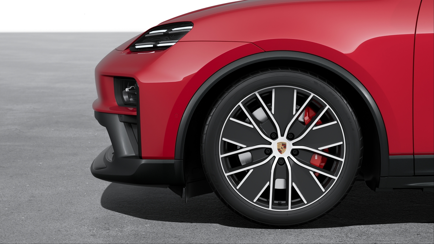 21-inch Macan Design Wheels painted in Anthracite Grey