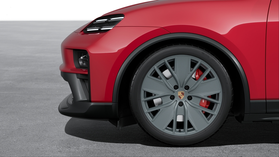 21-inch Macan Design Wheels painted in Anthracite Grey