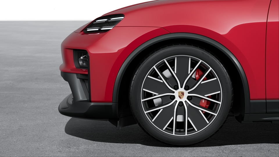 21-inch Macan Design Wheels painted in Anthracite Grey