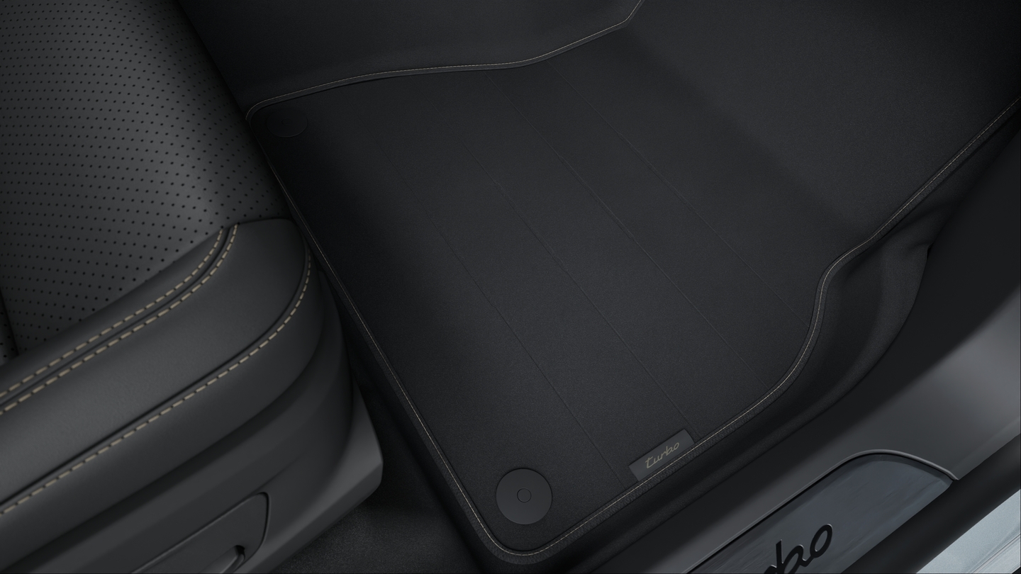 Leather Package in Black with Turbonite Accents