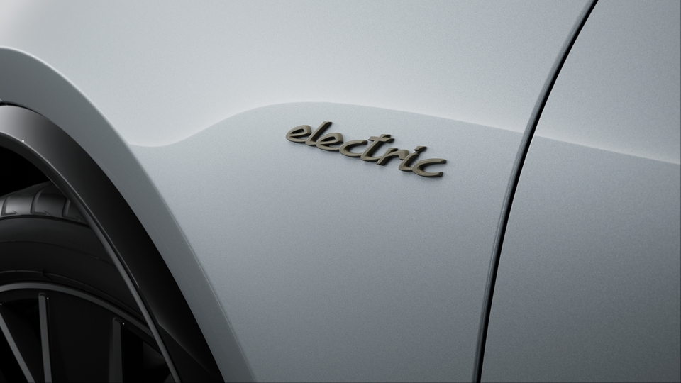 Model Designation and "electric" Logo in Turbonite