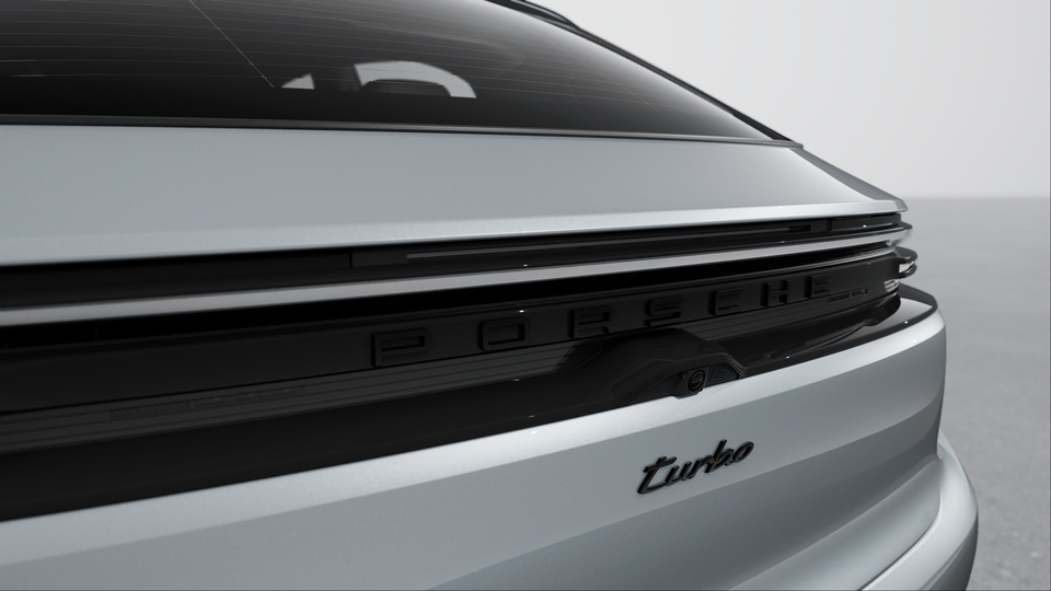 黑色 (高光) 涂漆车型标记和 “electric” 标志