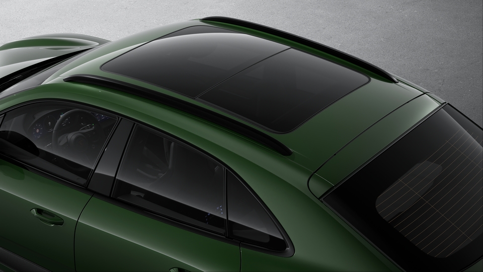 Roof rails in Black aluminium