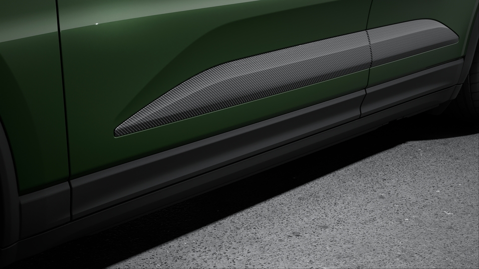 Sideblades in carbon