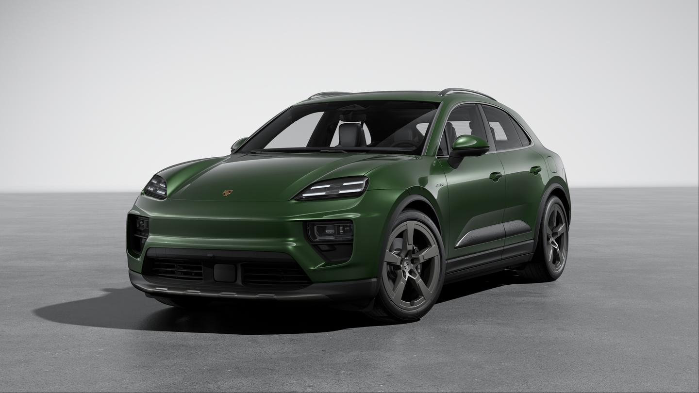 21 英寸维苏威灰涂漆 Macan Offroad Design 车轮