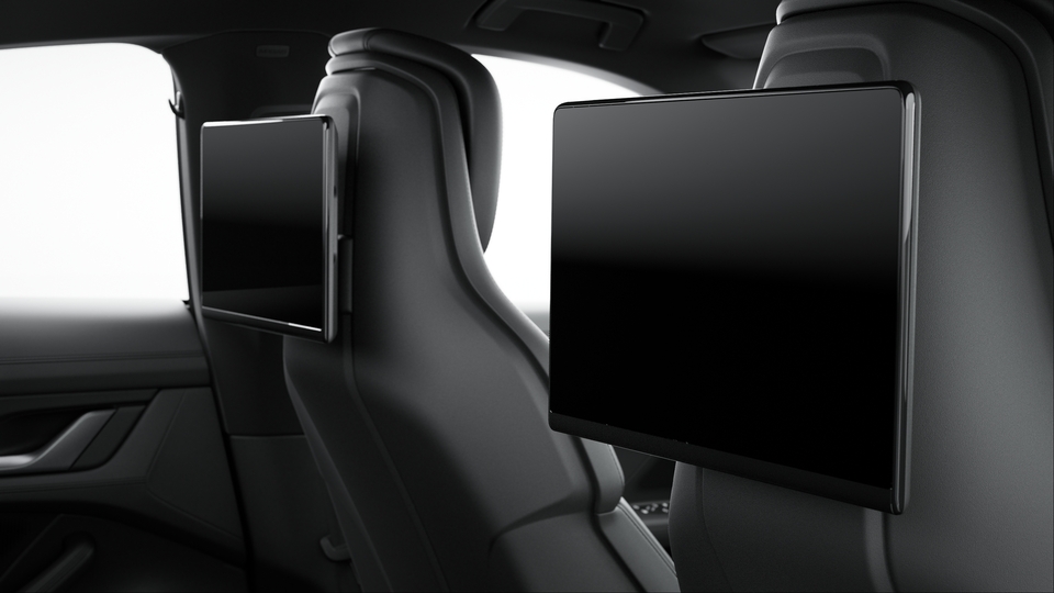 Porsche Rear Seat Entertainment