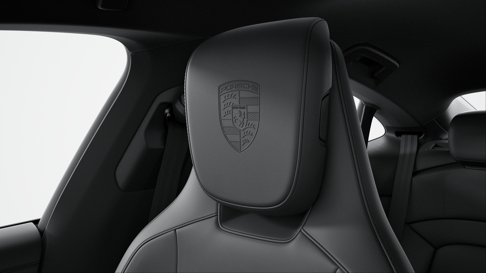 Porsche Crest on Headrests (Front Seats)