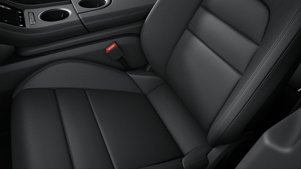 Massage function front including seat ventilation front