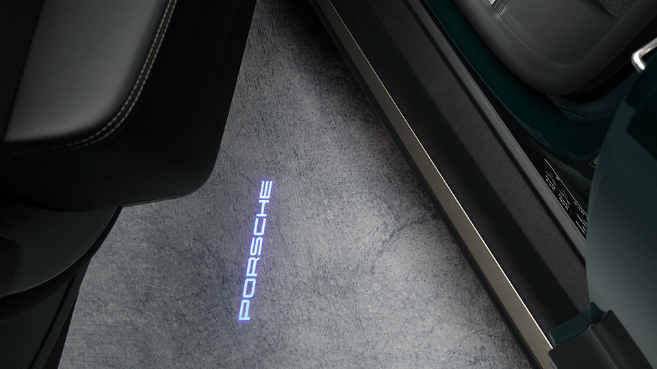 ‘PORSCHE’ Logo LED Door Courtesy Lights