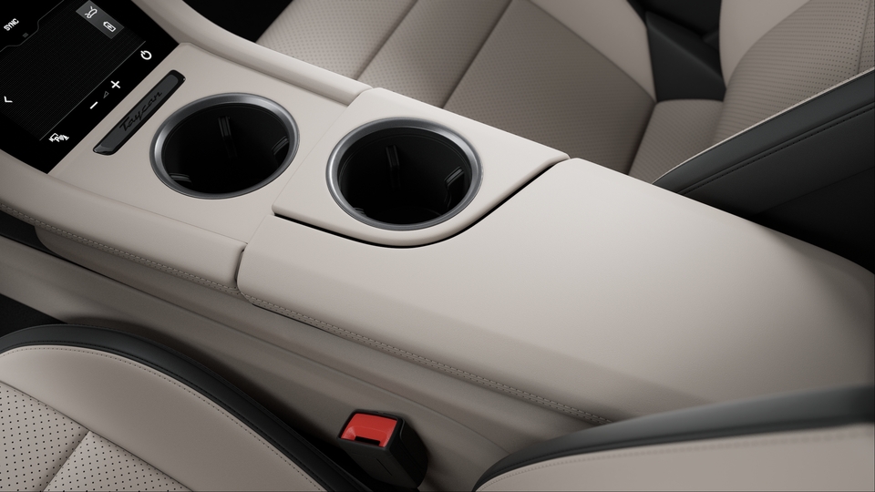 Cupholder Trim Leather