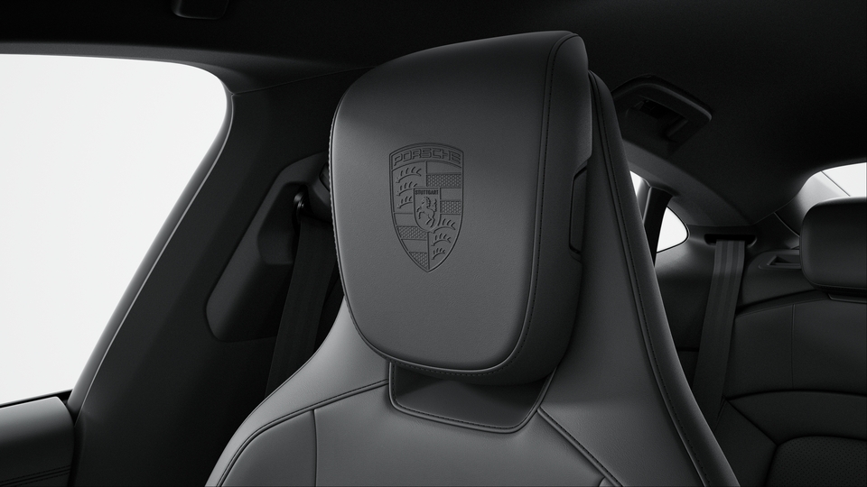 Porsche Crest on Headrests (Front Seats)