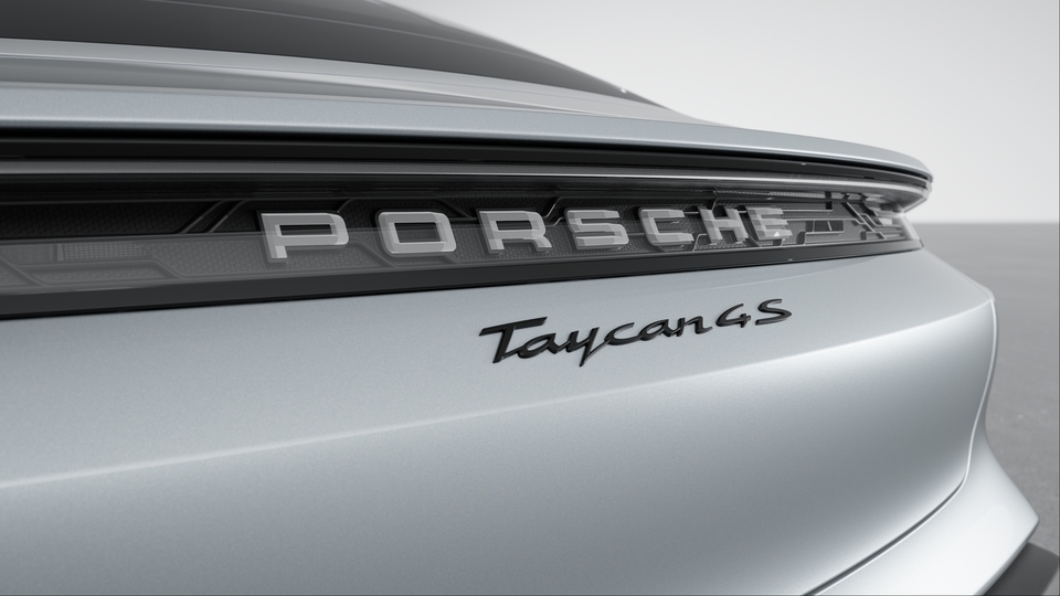 Model Designation on Rear and "electric" Logo on Doors in Satin Black