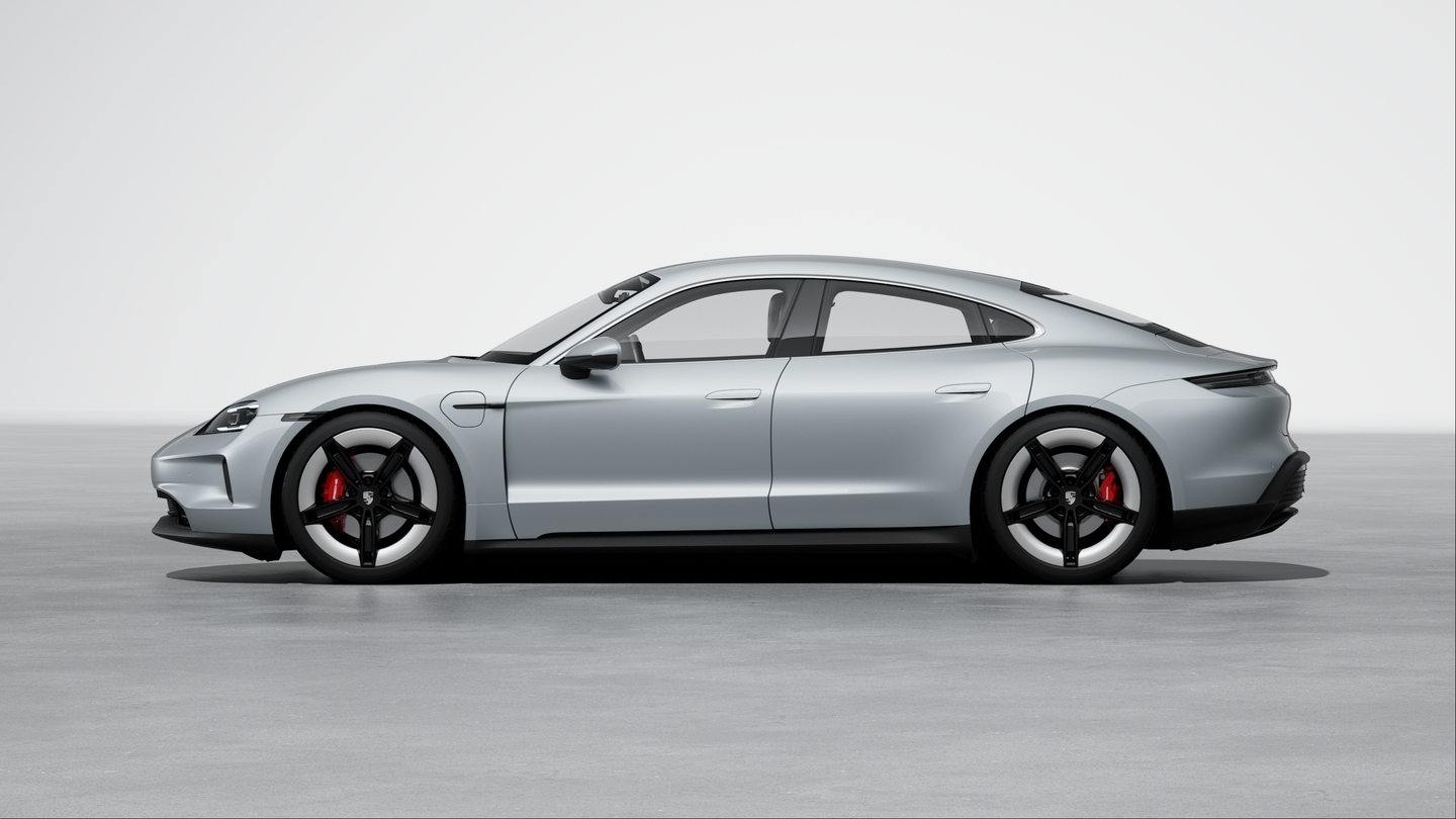 Brake system with brake calipers in Red