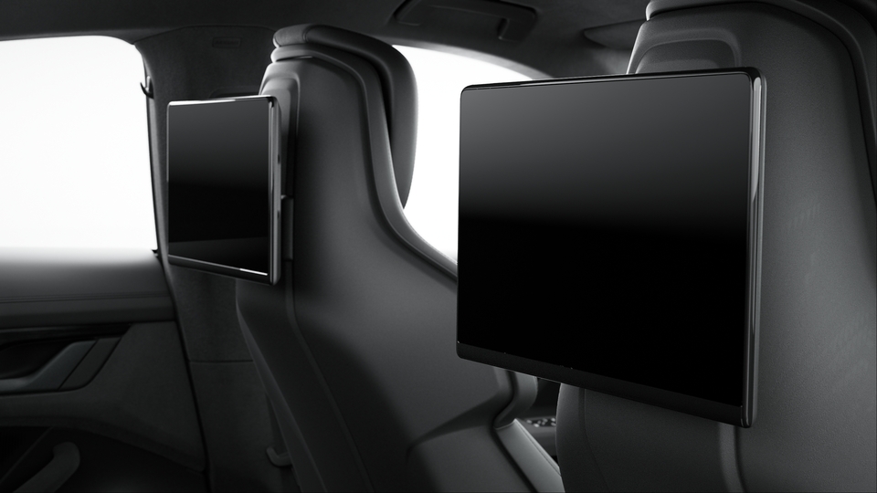 Porsche Rear Seat Entertainment