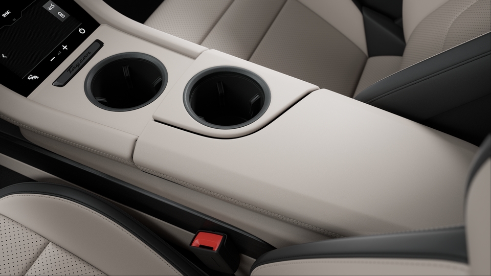 Cupholder Trim Leather