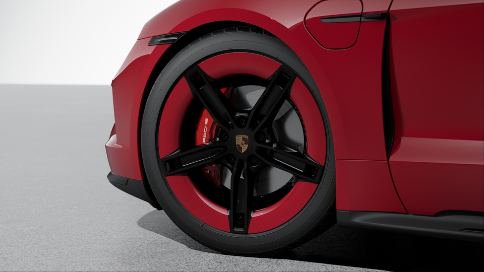 Wheels painted in Exterior Colour