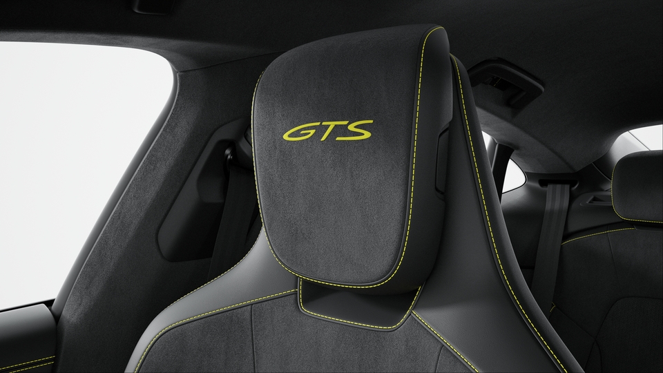 Interior Trim Package with decorative Stitching and Embroidery in contrasting Colour